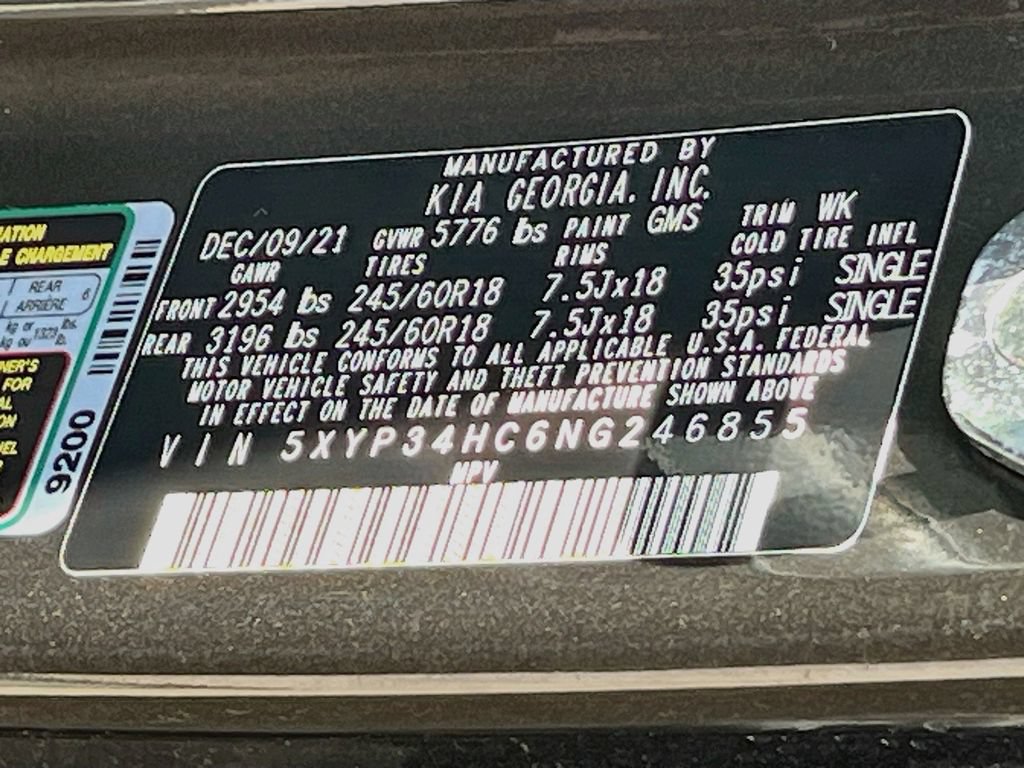 Used 2022 Kia Telluride EX FWD image 35