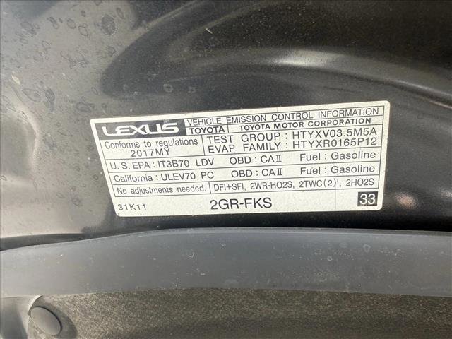 Used 2017 Lexus GS 350 w/ Preferred Accessory Package image 21