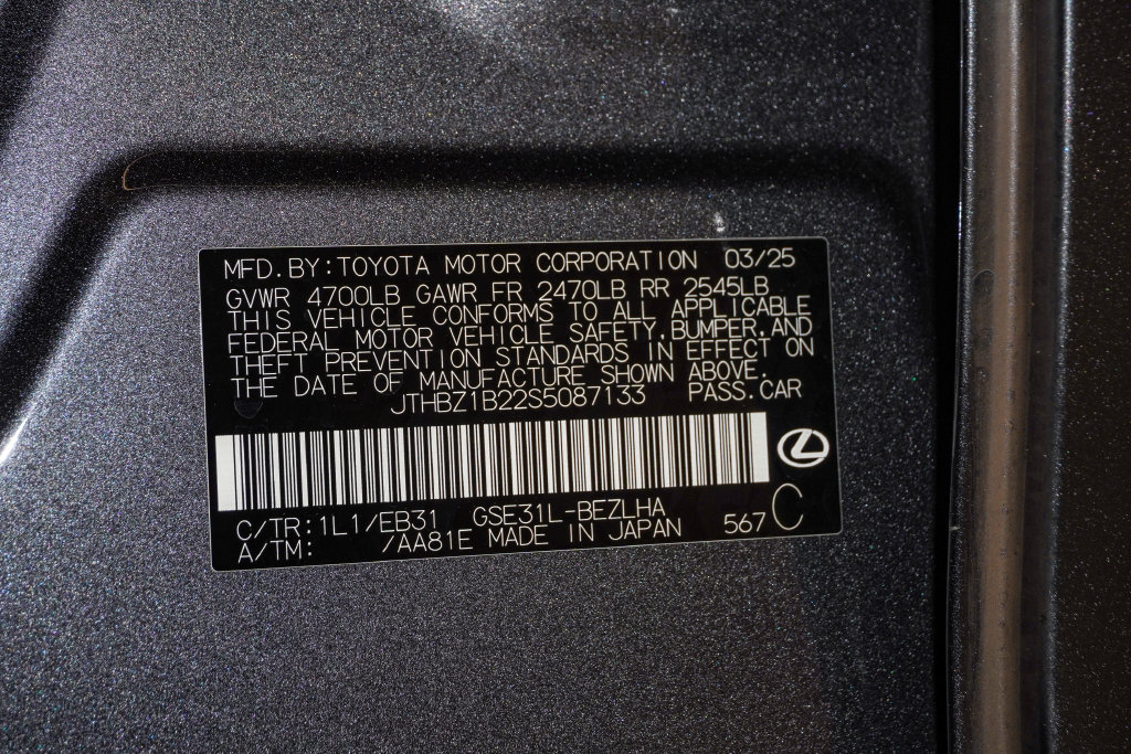 Used 2025 Lexus IS 350 F Sport w/ Accessory Package 2 RWD image 30