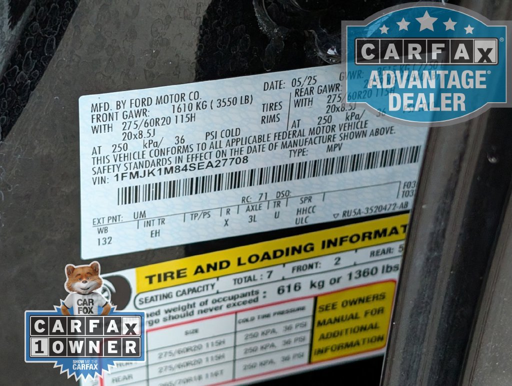 Used 2025 Ford Expedition Max Platinum AWD/4WD image 37