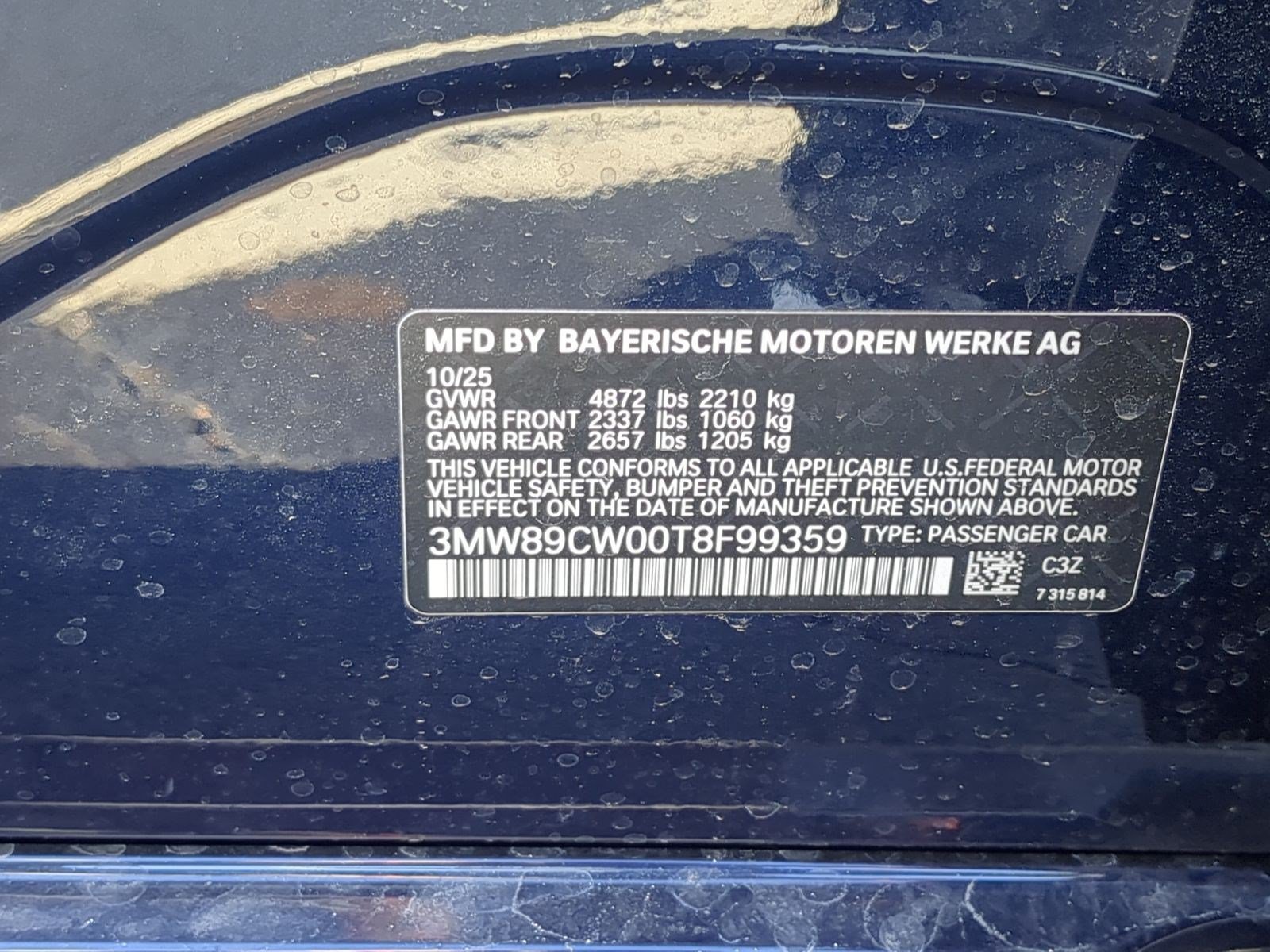 Certified 2026 BMW 330i xDrive Sedan w/ M Sport Package AWD/4WD image 33