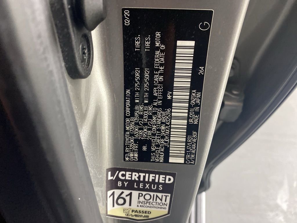 Used 2020 Lexus LX 570 4WD w/ Sport Package image 38