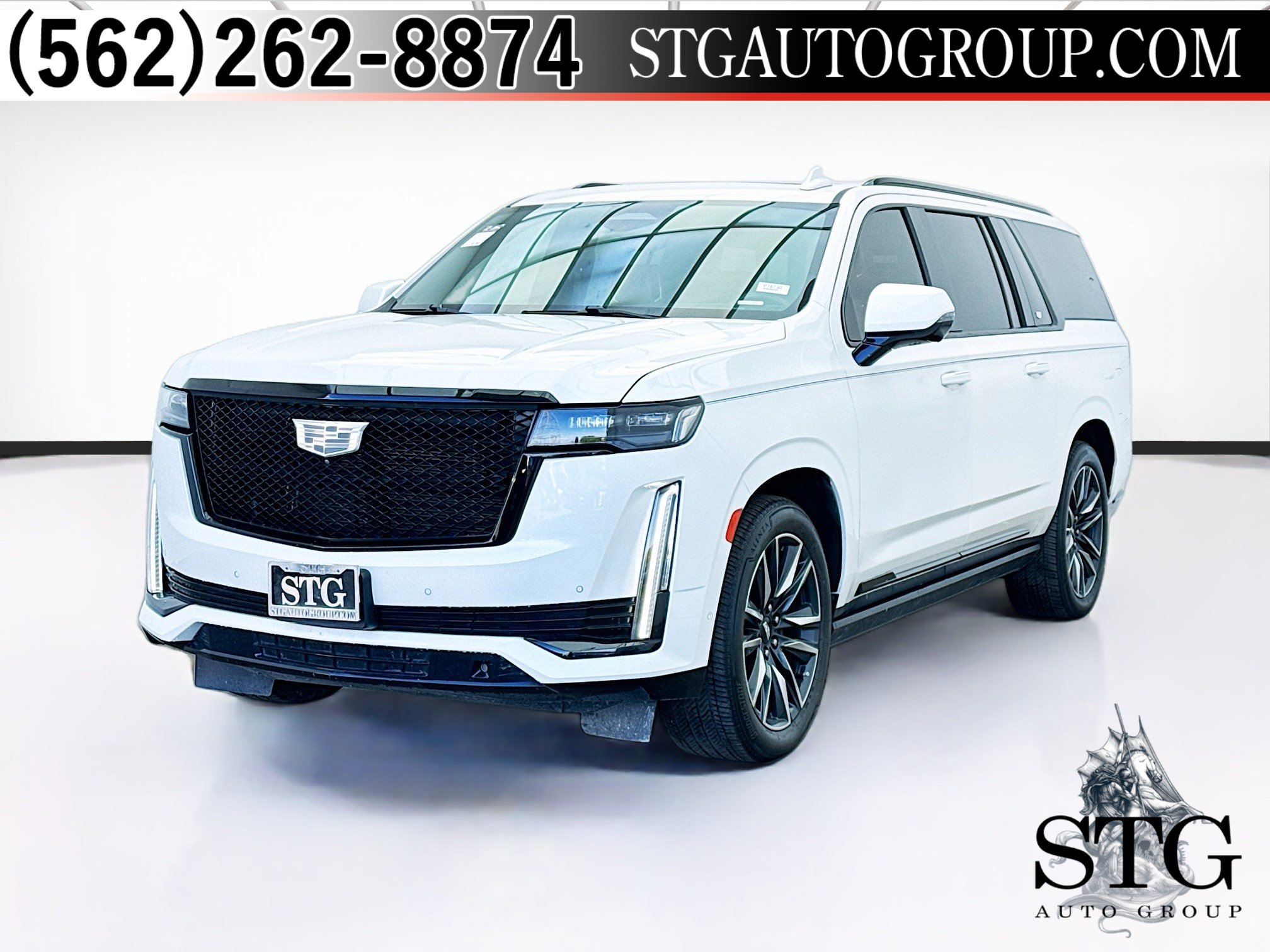 Used 2021 Cadillac Escalade ESV Sport w/ Driver Assist Tech Package AWD/4WD image 1