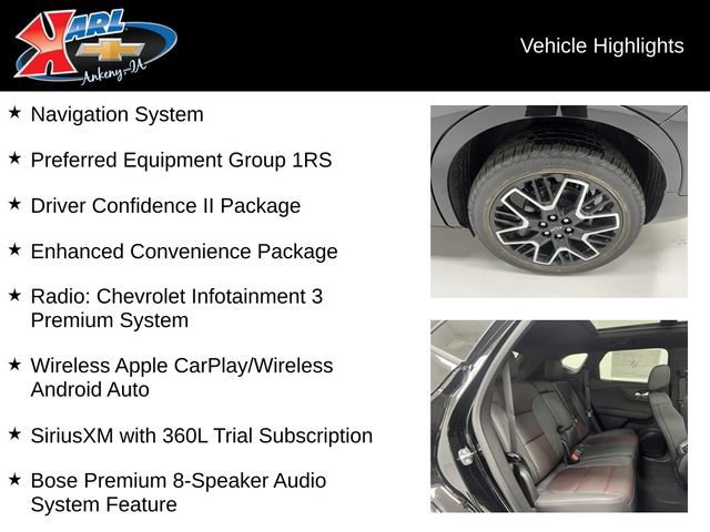 New 2026 Chevrolet Blazer RS w/ Driver Confidence II Package AWD/4WD image 3