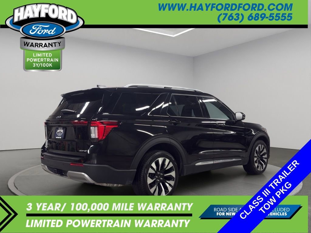 Used 2025 Ford Explorer Platinum w/ LUX Leather Package AWD/4WD image 3