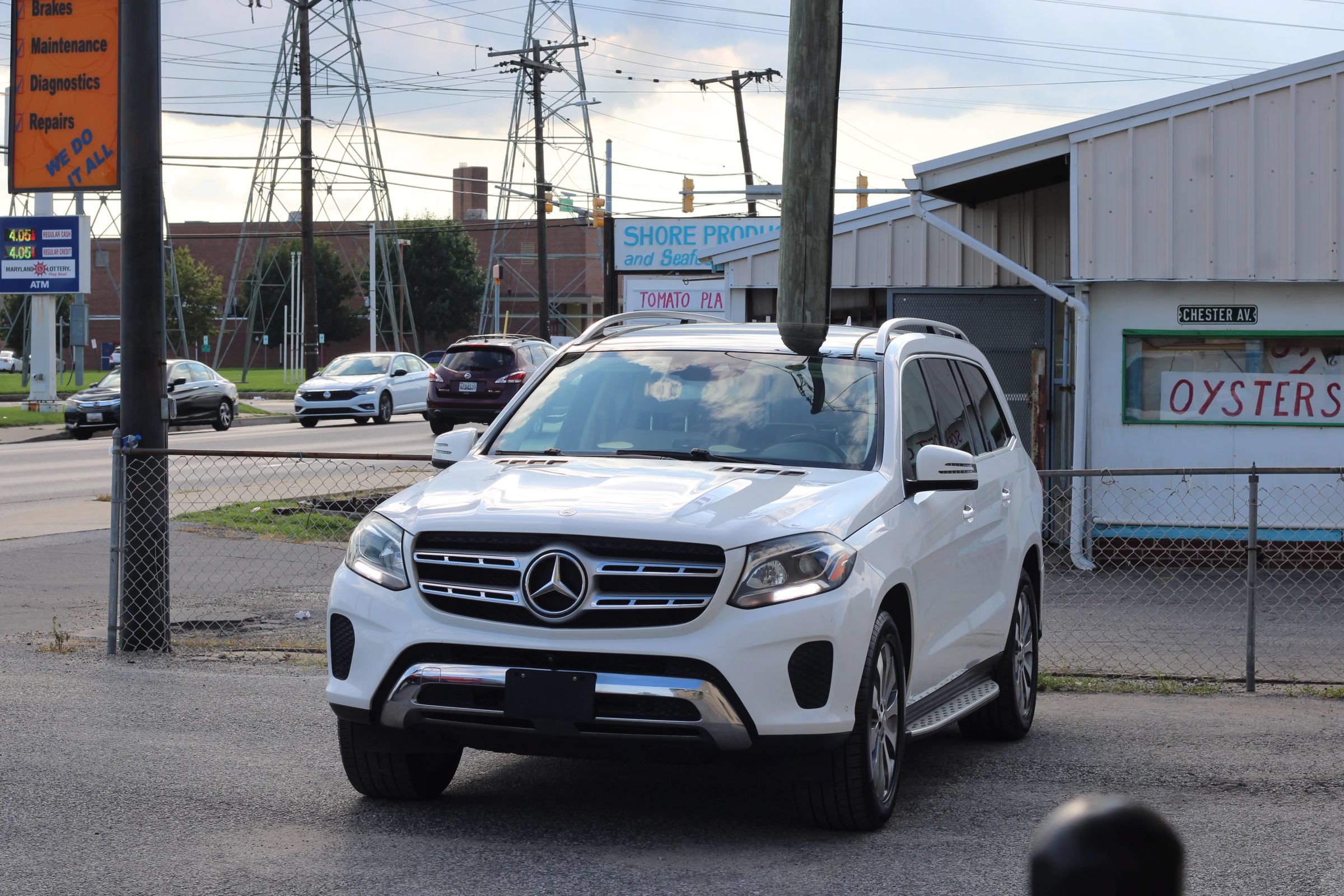 Used 2017 Mercedes-Benz GLS 450 4MATIC w/ Premium Package image 3