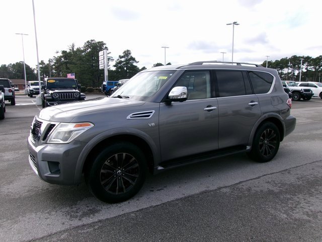 Used 2017 Nissan Armada Platinum w/ Captain Seat Package image 2