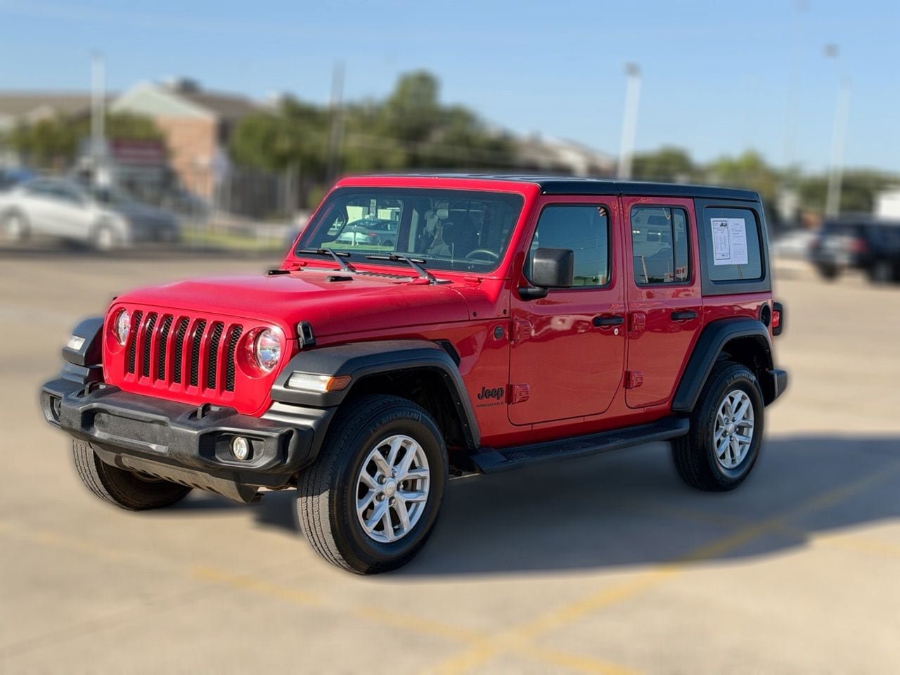 Used 2023 Jeep Wrangler Unlimited Sport AWD/4WD image 3
