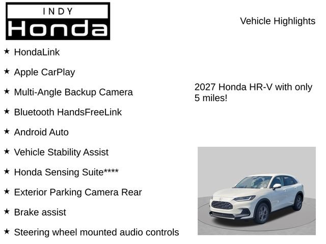 New 2027 Honda HR-V LX image 7