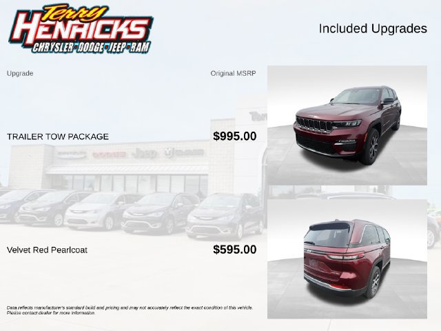 Used 2024 Jeep Grand Cherokee Limited w/ Trailer Tow Package AWD/4WD image 7
