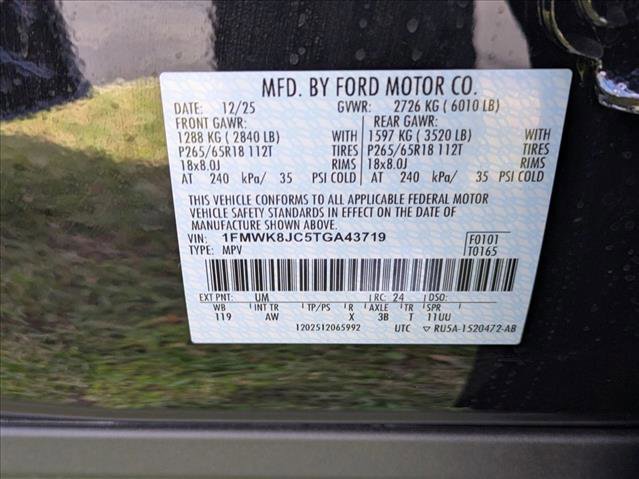 New 2026 Ford Explorer Tremor w/ Tremor Ultimate Package image 17