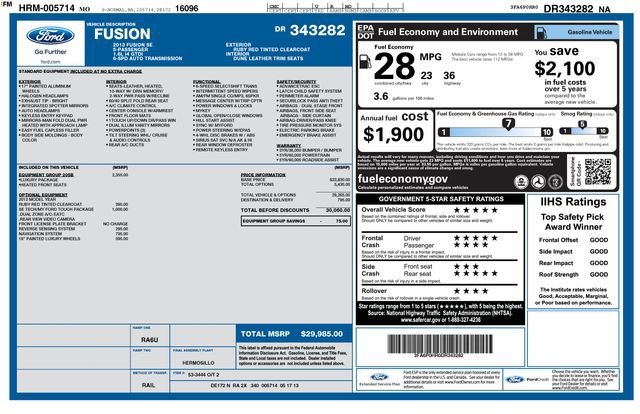 Used 2013 Ford Fusion SE FWD image 38