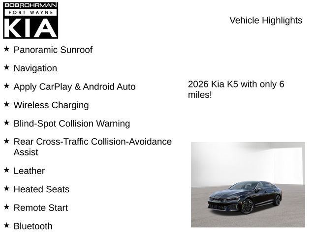 New 2026 Kia K5 GT image 7