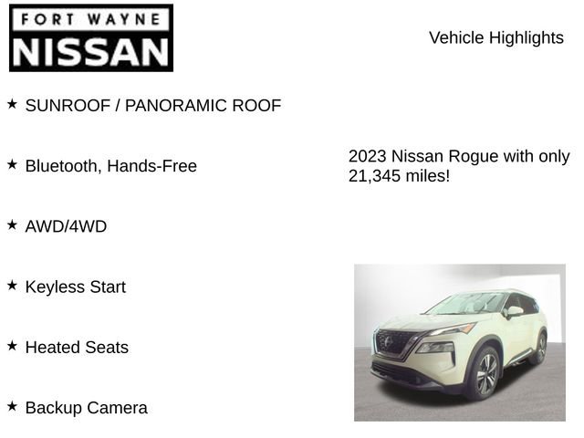 Used 2023 Nissan Rogue SL image 7