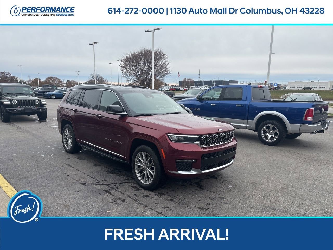 Used 2022 Jeep Grand Cherokee L Summit w/ Luxury Tech Group V