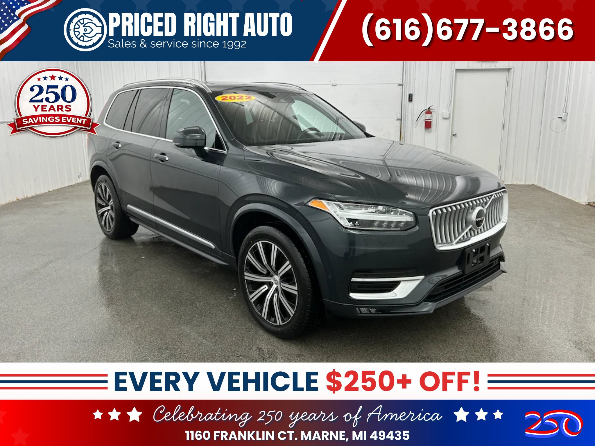 Used 2022 Volvo XC90 T6 Inscription w/ Advanced Package AWD/4WD image 1