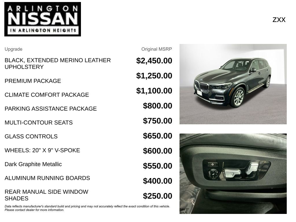 Used 2022 BMW X5 xDrive40i w/ Premium Package image 4