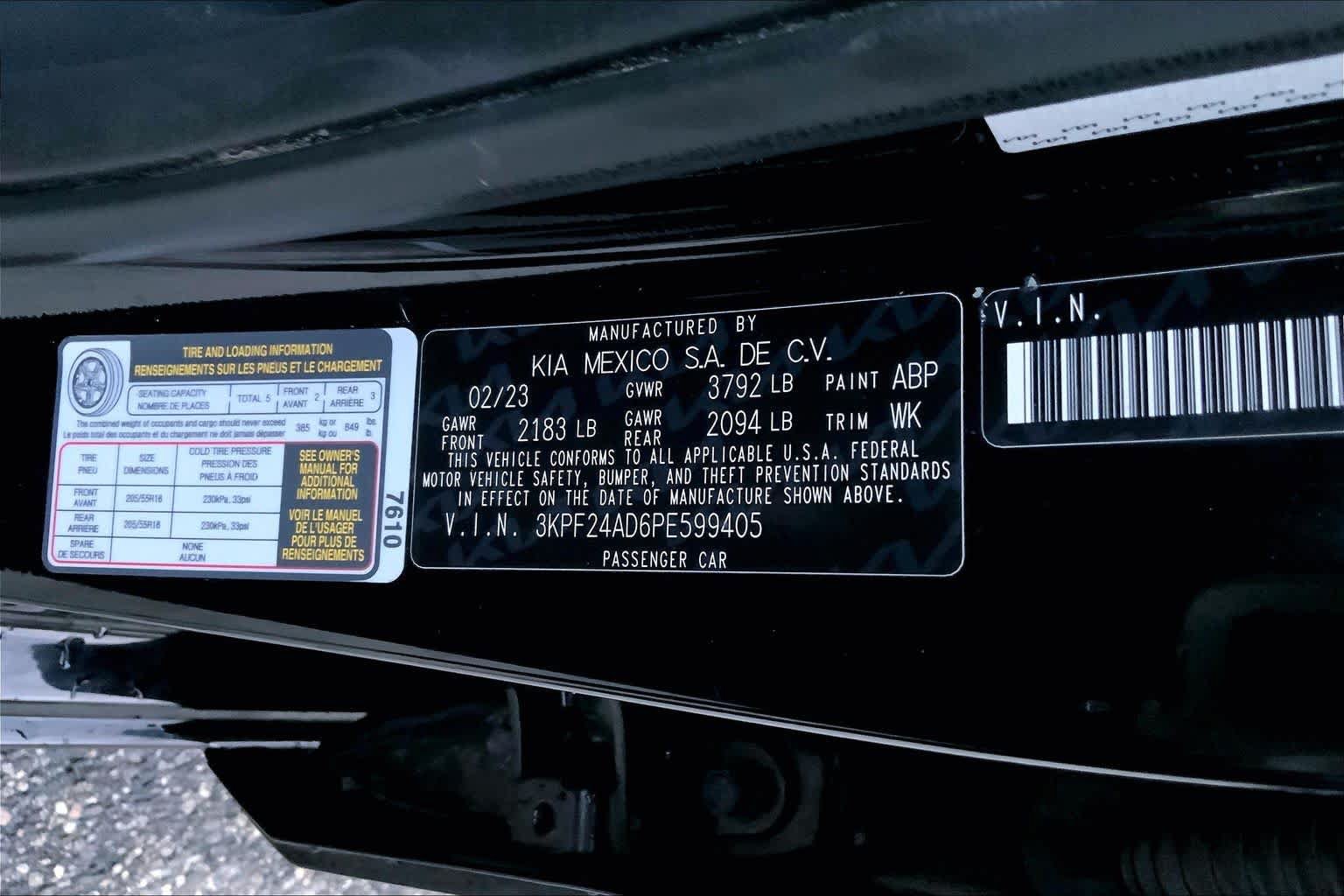 Used 2023 Kia Forte LXS FWD image 34