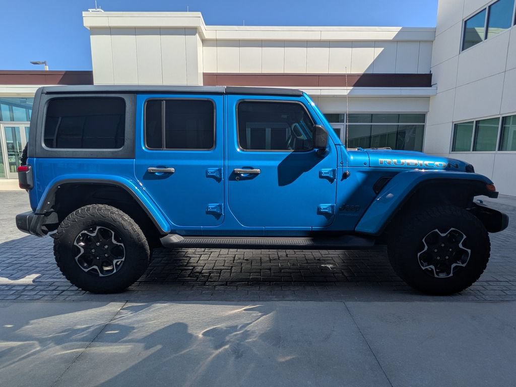 Used 2021 Jeep Wrangler Unlimited Rubicon 4xe w/ Cold Weather Group AWD/4WD image 8