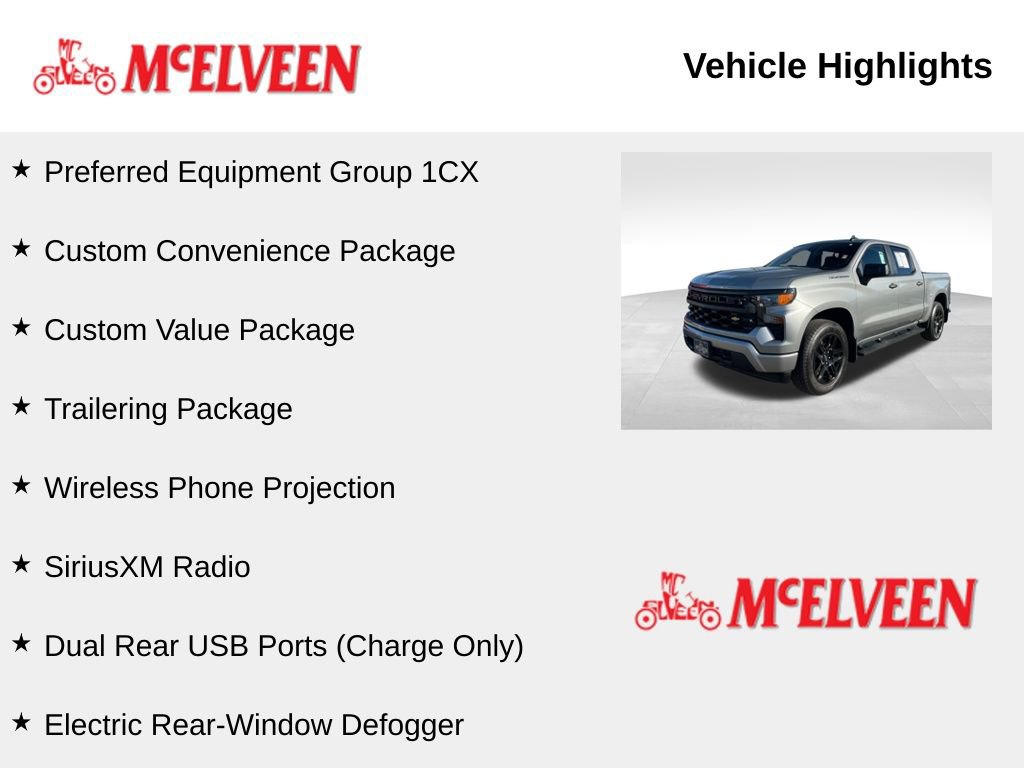 Used 2023 Chevrolet Silverado 1500 Custom image 6