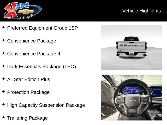 Certified 2024 Chevrolet Silverado 1500 RST w/ All Star Edition Plus AWD/4WD image 2