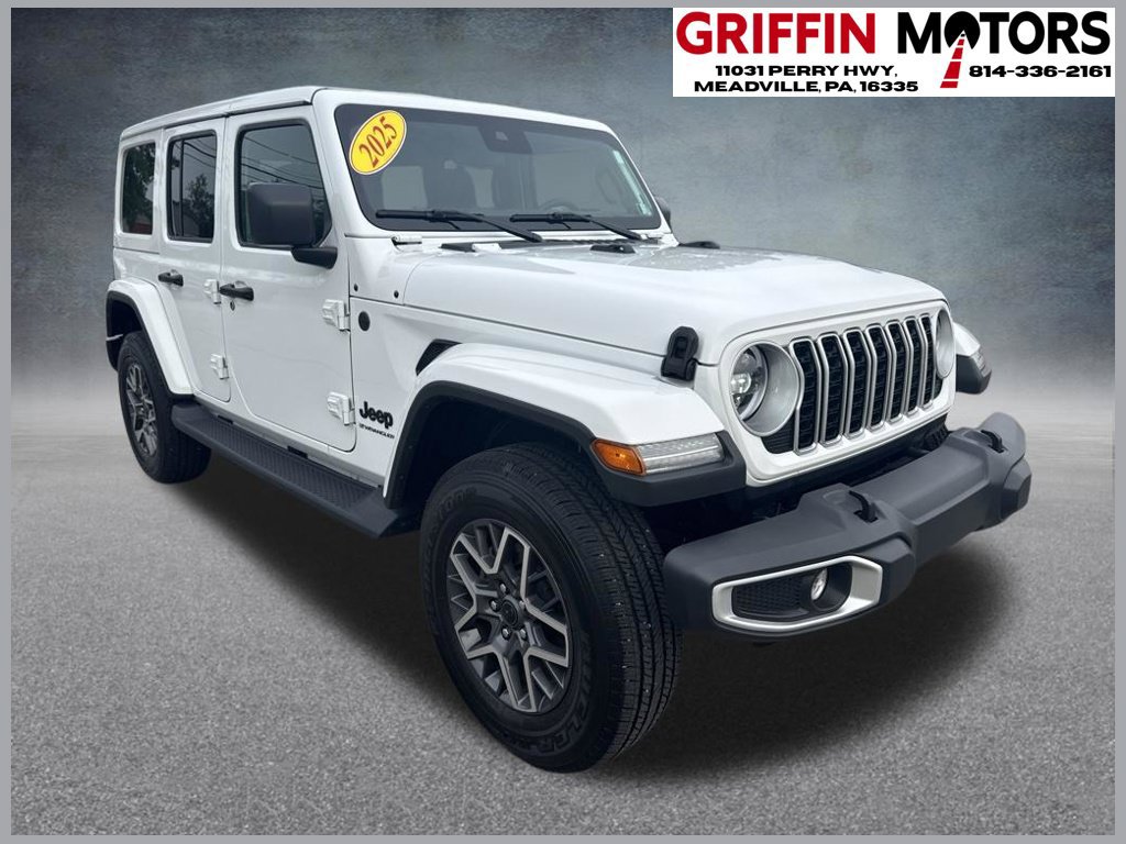 Used 2025 Jeep Wrangler Unlimited Sahara w/ Safety Group
