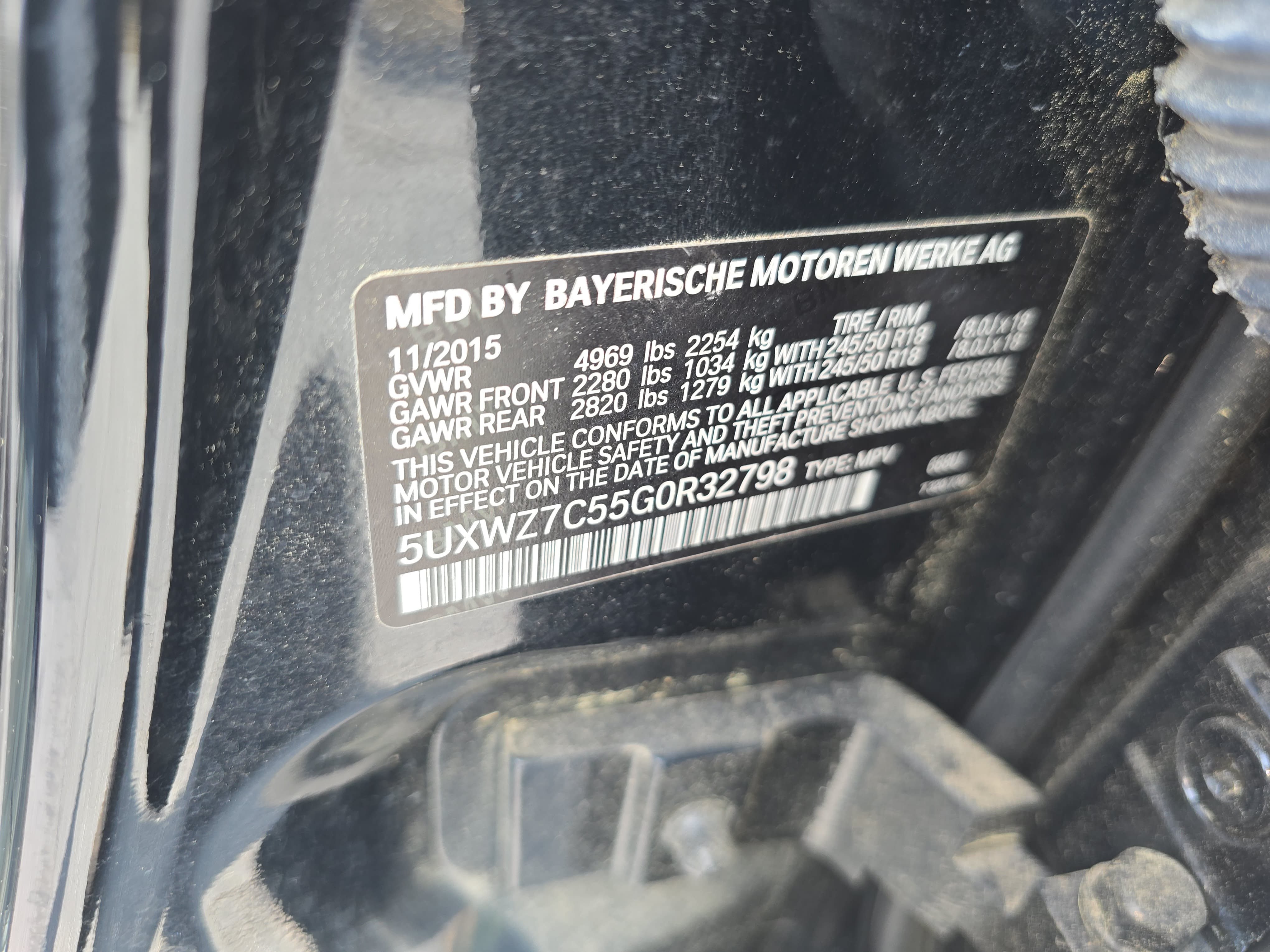 Used 2016 BMW X3 sDrive28i RWD image 36