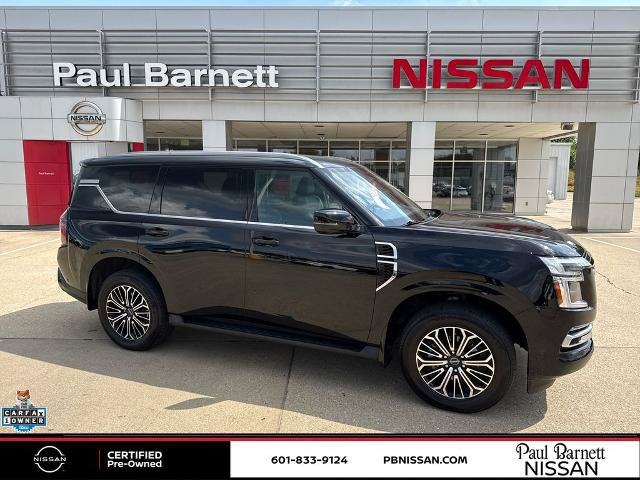 Certified 2025 Nissan Armada SL w/ Captain's Chari Seat Package RWD image 4