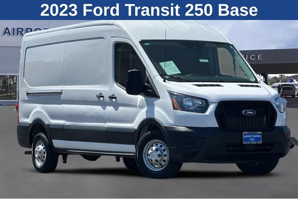 Certified 2023 Ford Transit 250 Medium Roof AWD w/ Load Area Protection Package image 2