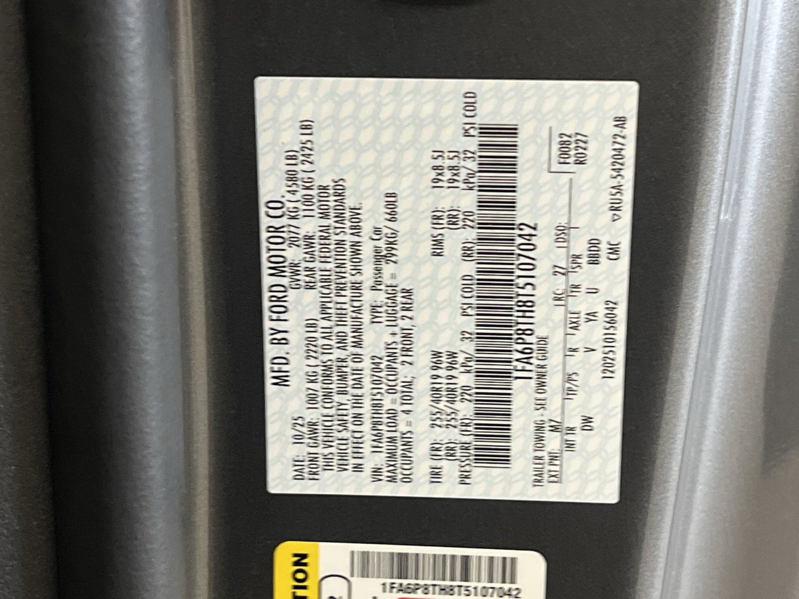 Used 2026 Ford Mustang Coupe RWD image 39