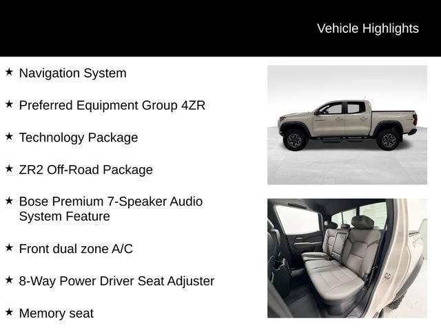 Certified 2026 Chevrolet Colorado ZR2 w/ Technology Package AWD/4WD image 27