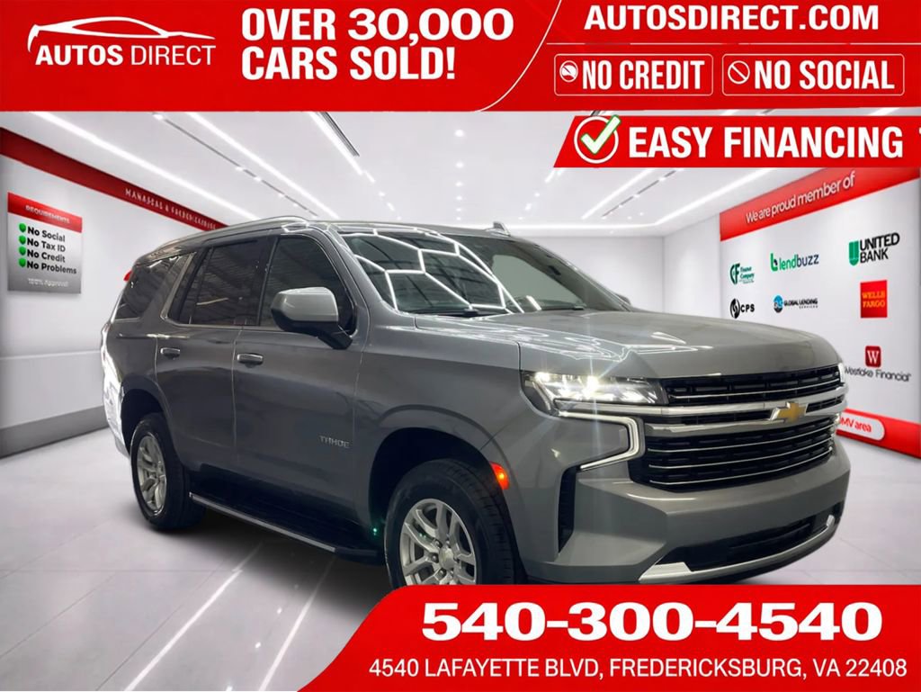 Used 2021 Chevrolet Tahoe LT RWD image 1