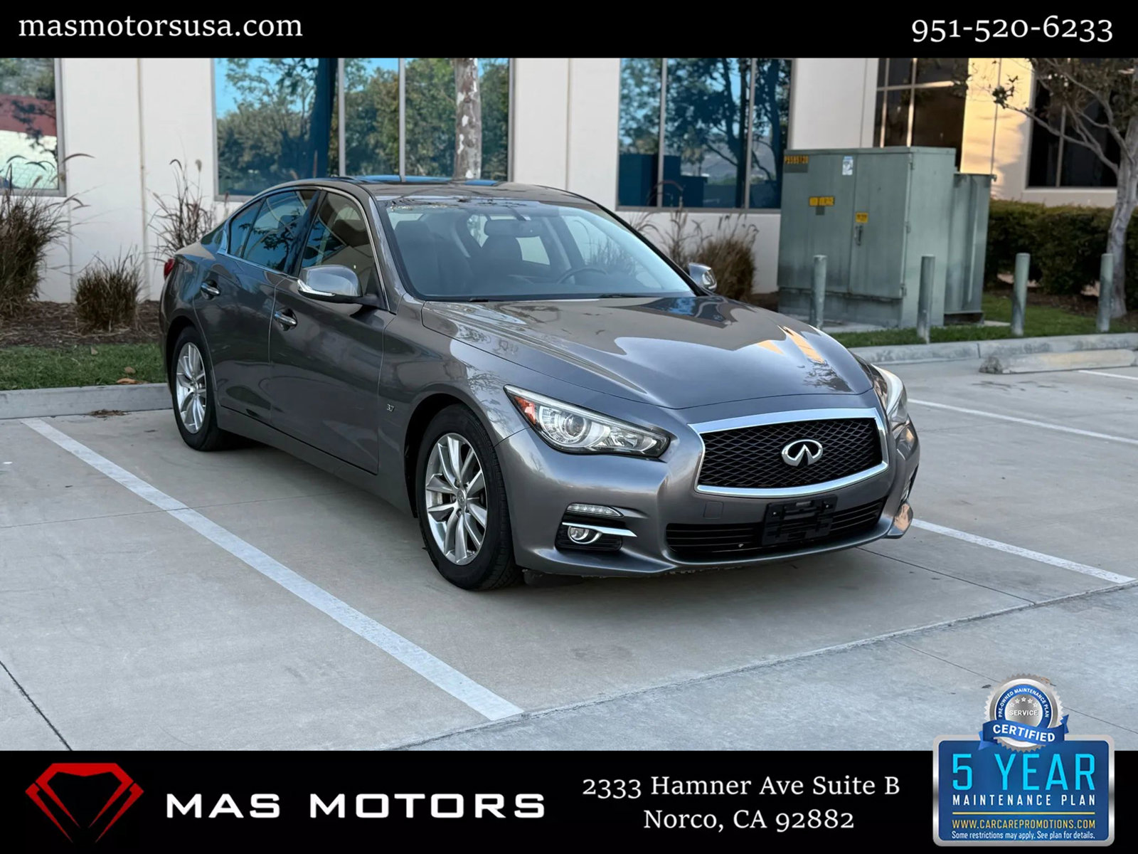 Used 2015 INFINITI Q50 Premium w/ Cargo Package