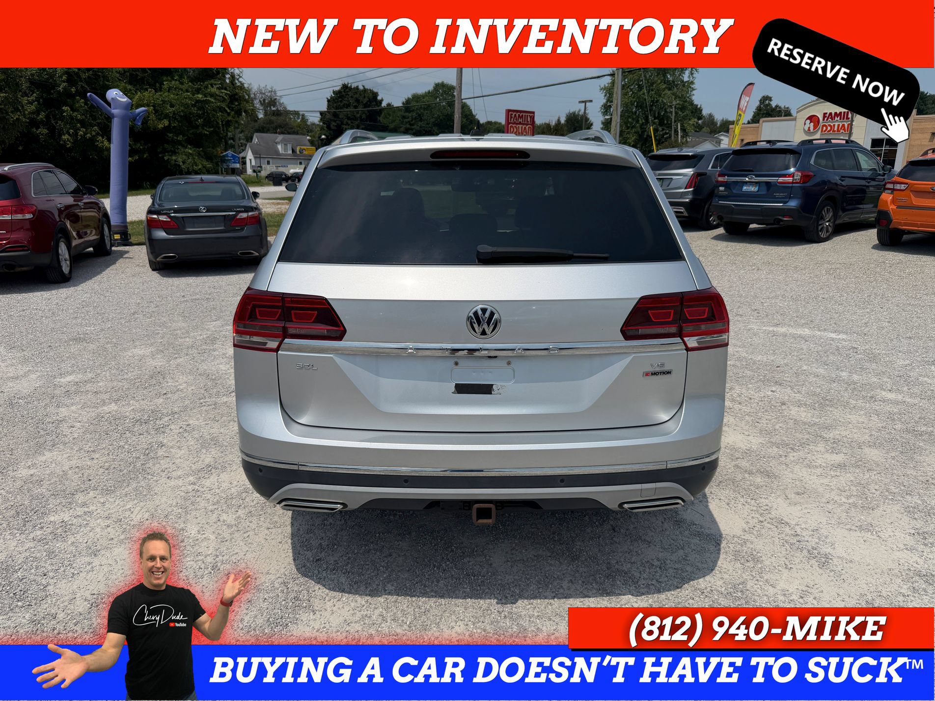 Used 2018 Volkswagen Atlas SEL AWD/4WD image 7