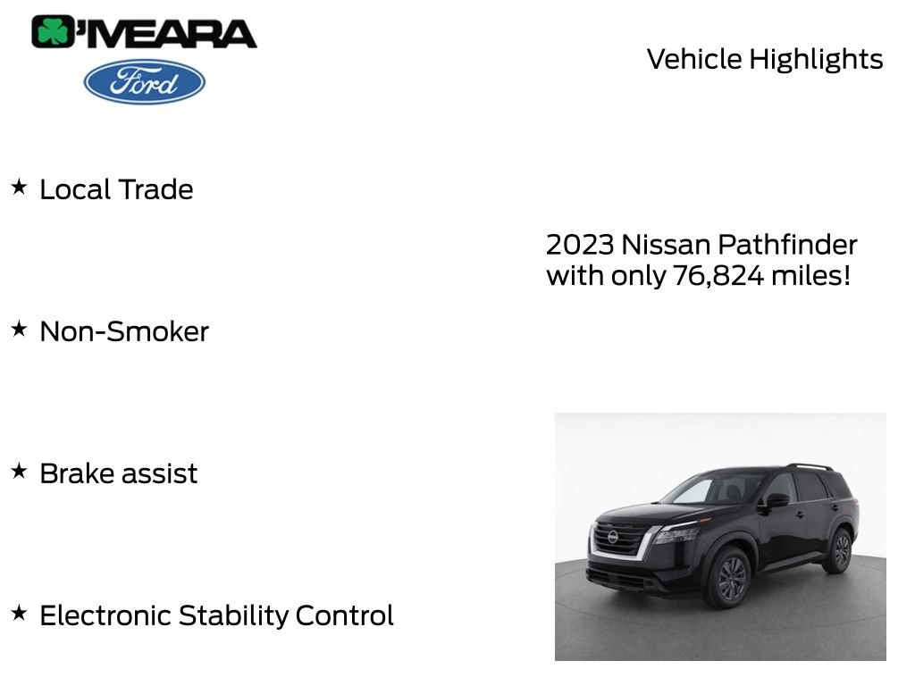 Used 2023 Nissan Pathfinder SV AWD/4WD image 7