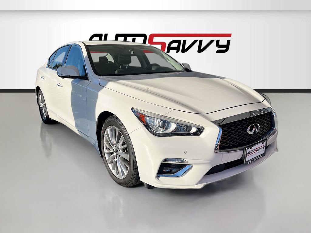 Used 2023 INFINITI Q50 Luxe w/ Cargo Package AWD/4WD image 1