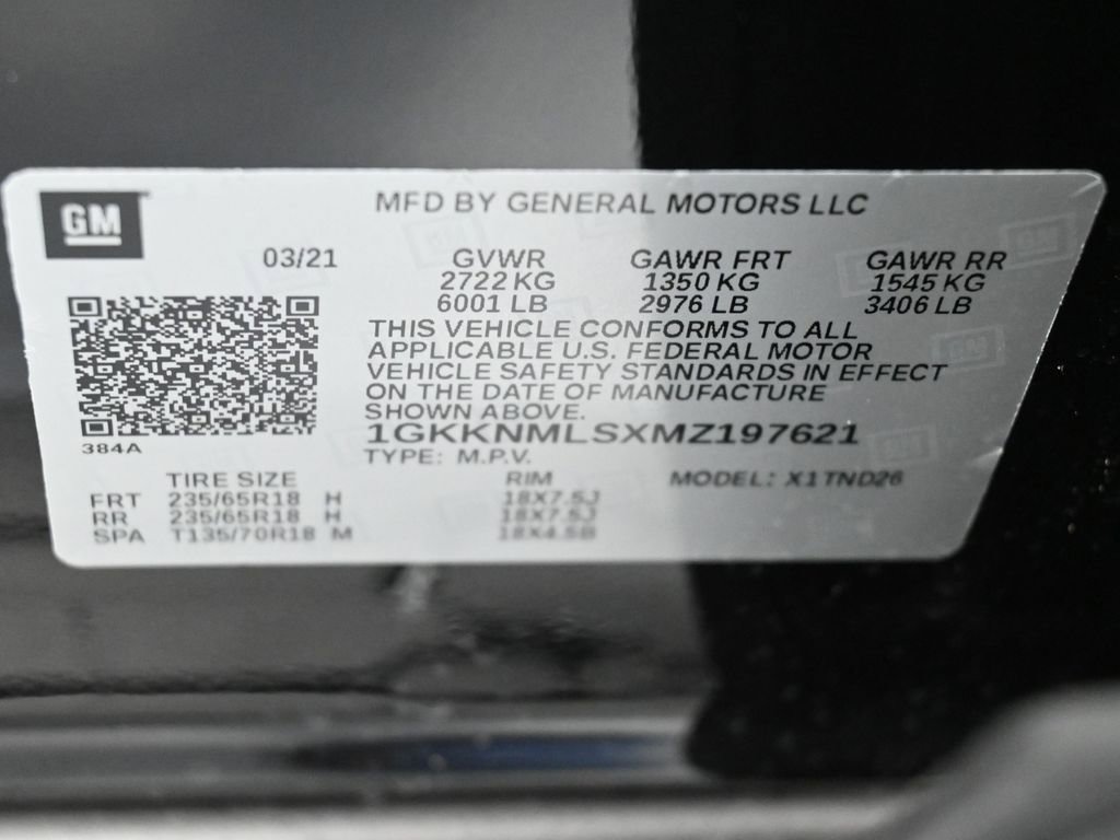 Used 2021 GMC Acadia SLT image 16