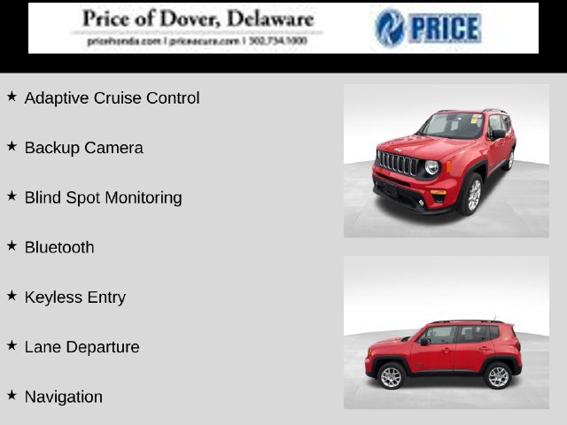 Used 2022 Jeep Renegade Latitude AWD/4WD image 2