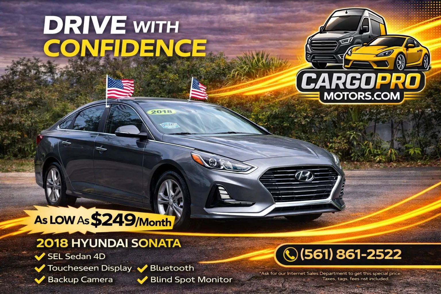 Used 2018 Hyundai Sonata SEL w/ Tech Package 02