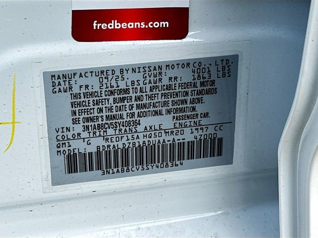 New 2025 Nissan Sentra SV w/ All-Weather Package image 8