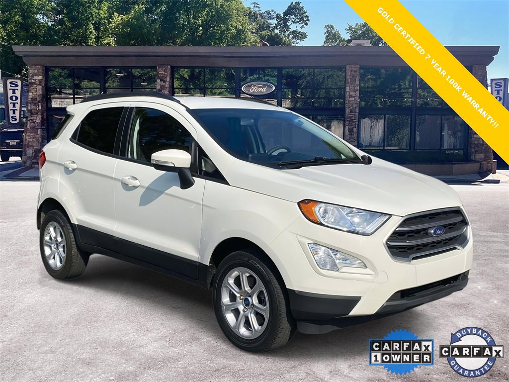 Certified 2022 Ford EcoSport SE w/ SE Convenience Package