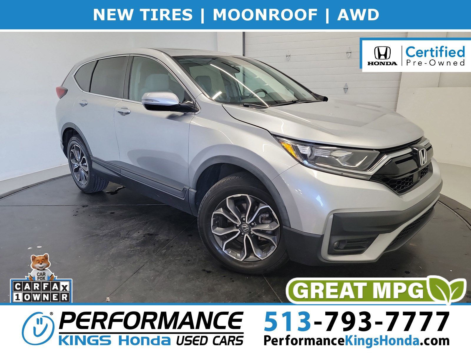 Used 2020 Honda CR-V EX 360° Tour