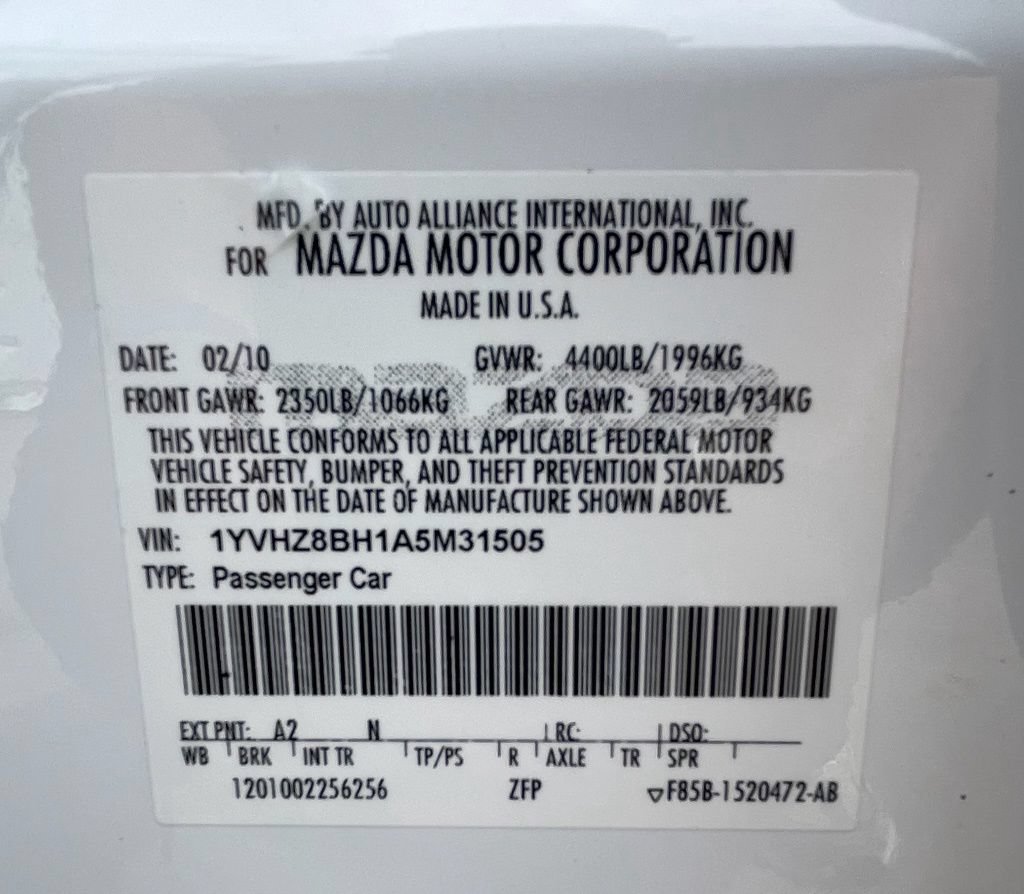 Used 2010 MAZDA MAZDA6 i Sport FWD image 31