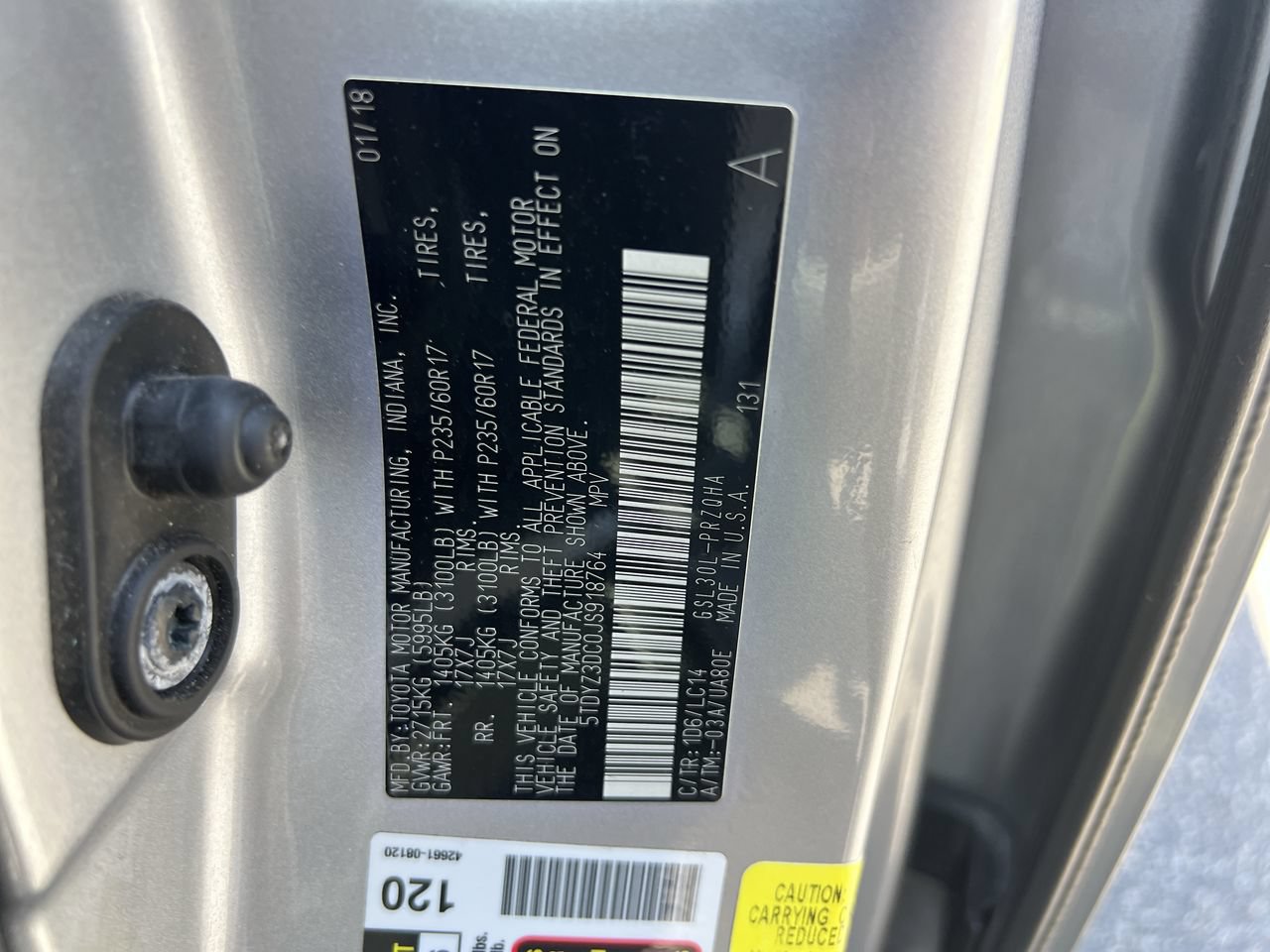 Used 2018 Toyota Sienna XLE FWD image 37