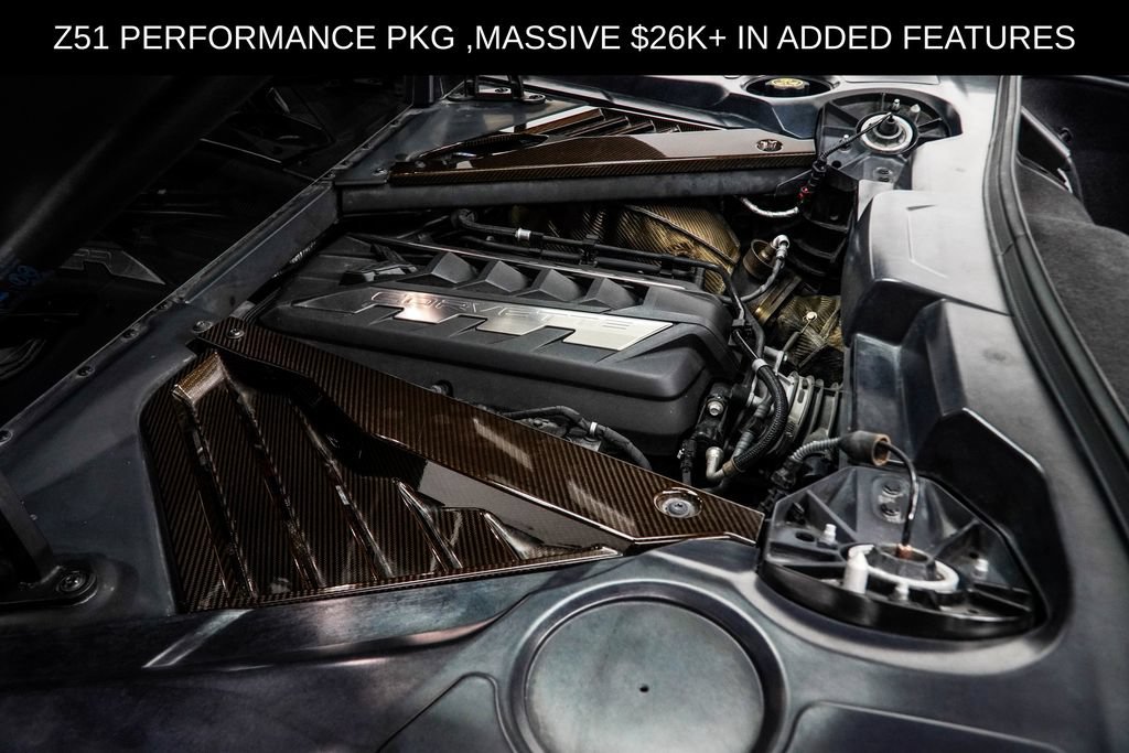 Used 2022 Chevrolet Corvette Stingray Premium Cpe w/ Z51 Performance Package RWD image 23