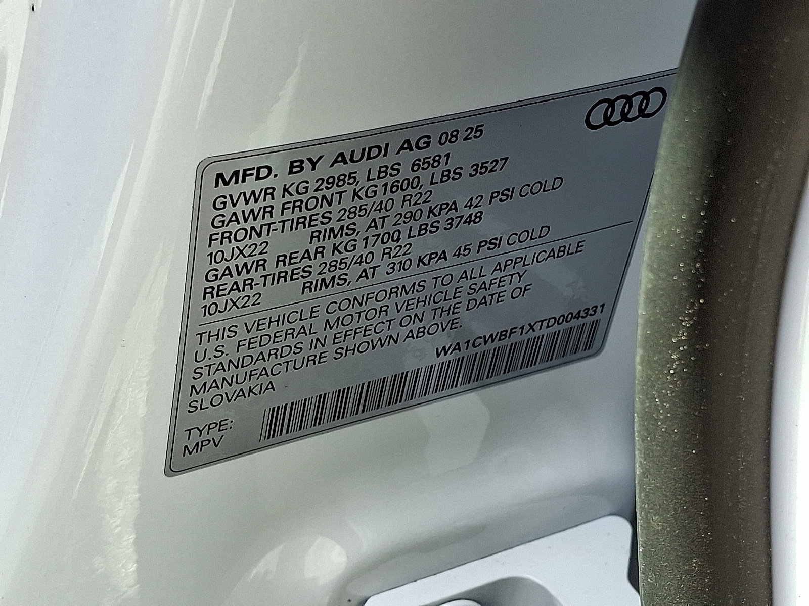 New 2026 Audi SQ8 Prestige image 19