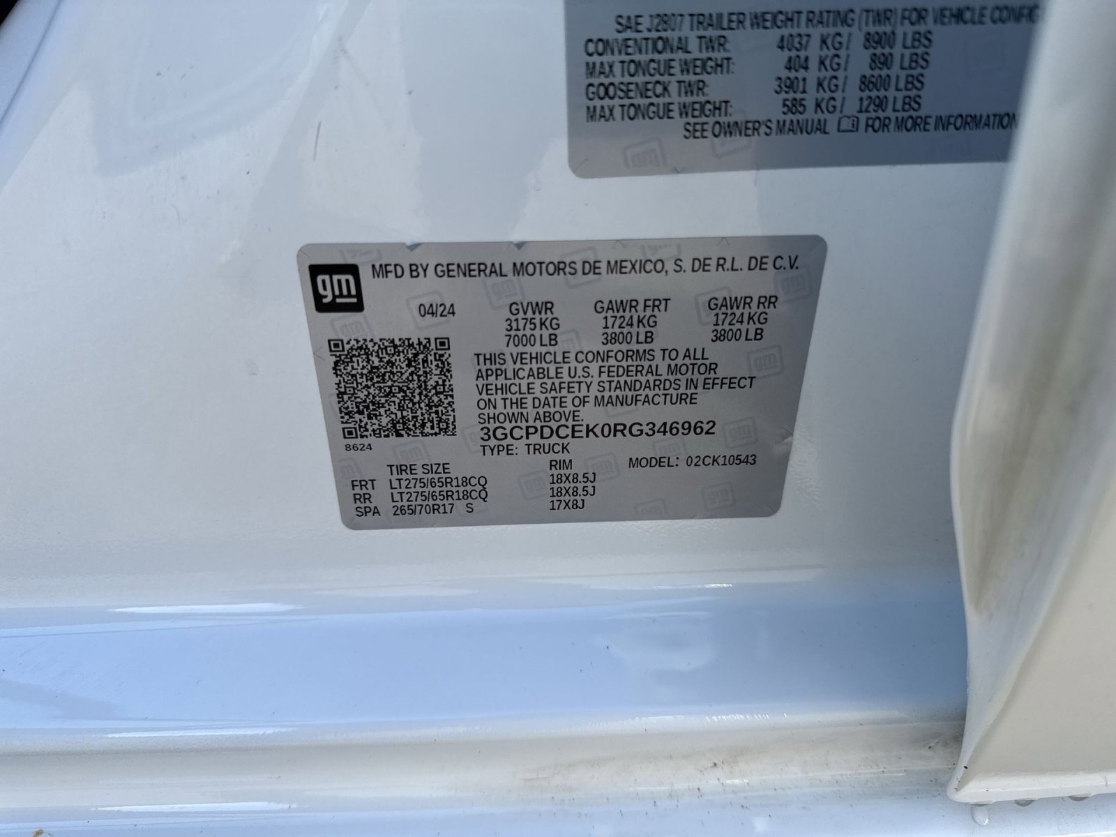 Used 2024 Chevrolet Silverado 1500 Custom Trail Boss image 27