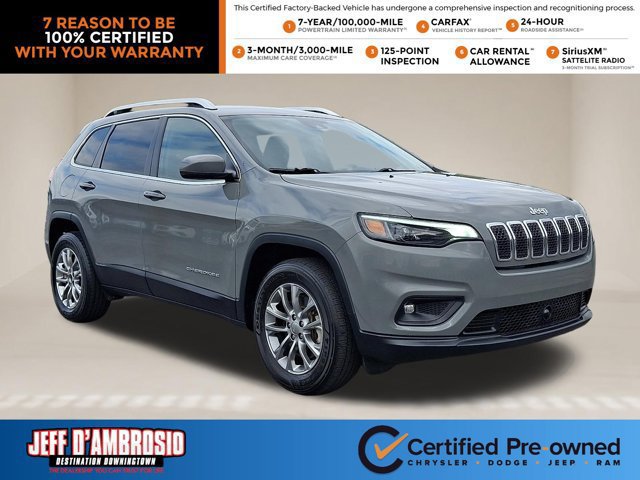 Certified 2021 Jeep Cherokee Latitude Lux