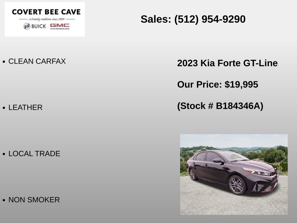 Used 2023 Kia Forte GT-Line w/ GT-Line Premium Package FWD image 6