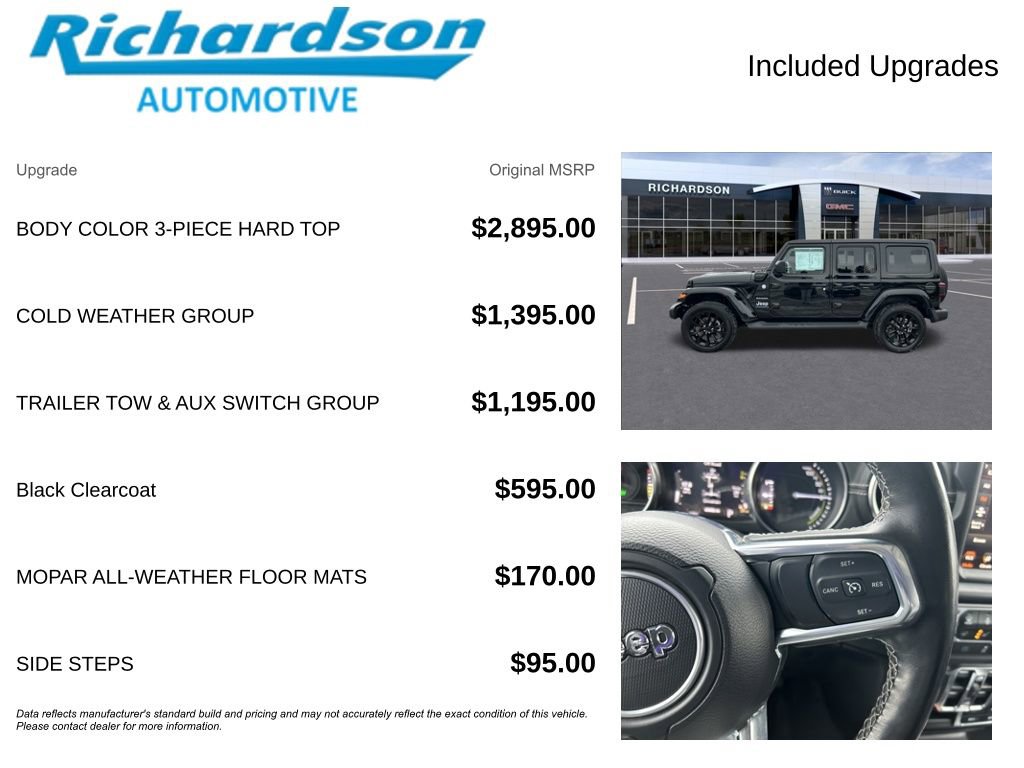 Used 2023 Jeep Wrangler Unlimited Sahara w/ Cold Weather Group image 6